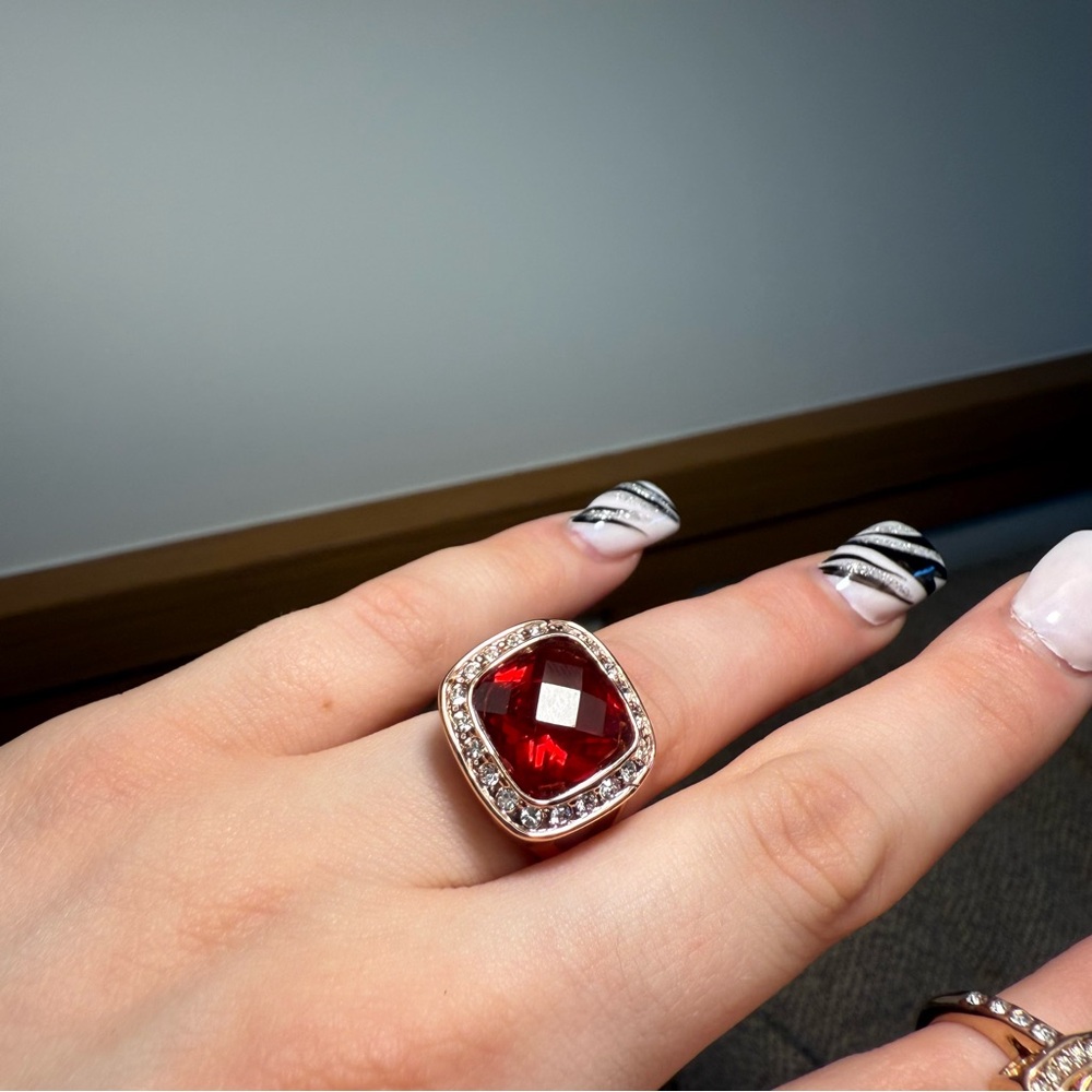 Red Ruby Ring - image 1